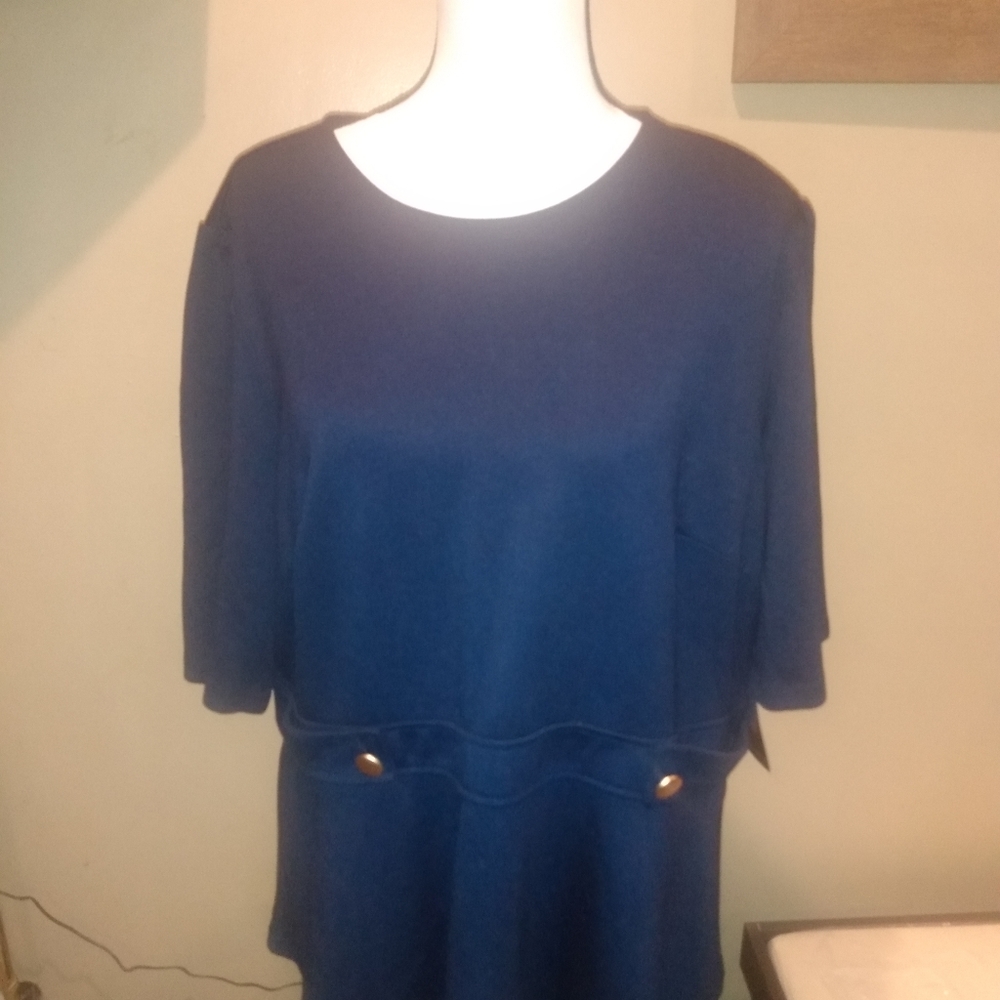 Brand new Eloquii Peplum Dress Blouse